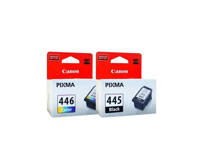 ست کارتریج جوهر افشان کانن رنگی و مشکی  Cartridge PIXMA CL-445/446