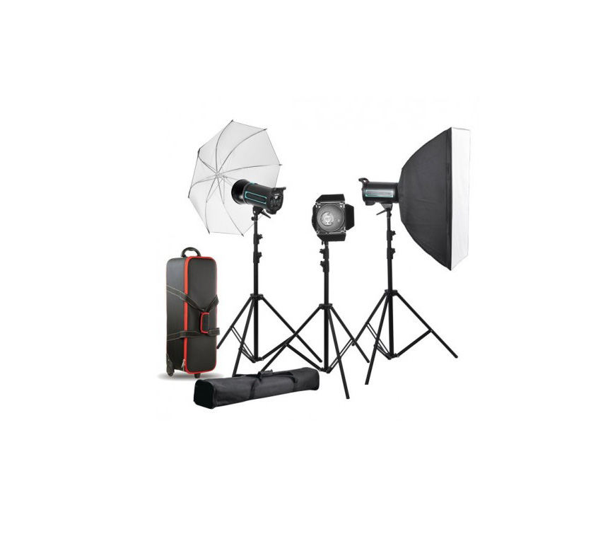 کیت فلاش استودیویی Godox QS400II (دست دوم)