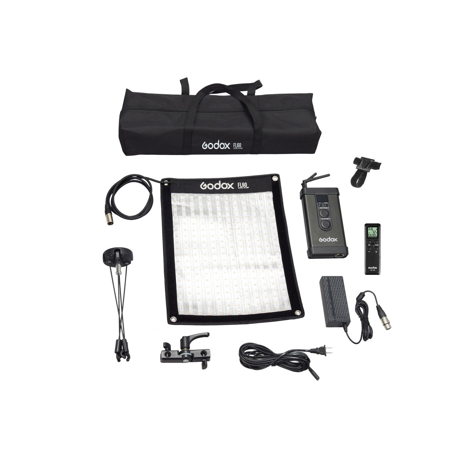 نور LED منعطف گودکس مدل Godox FL60 سایز 30x45