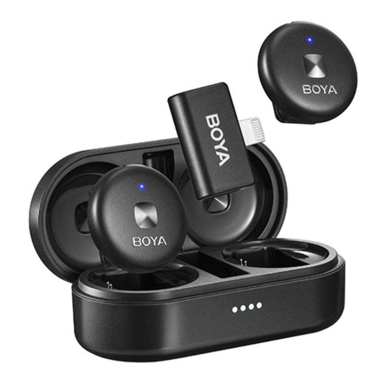 میکروفون یقه ای بویا BOYA Omic-D Ultracompact 2.4GHz Wireless Microphone Lightning