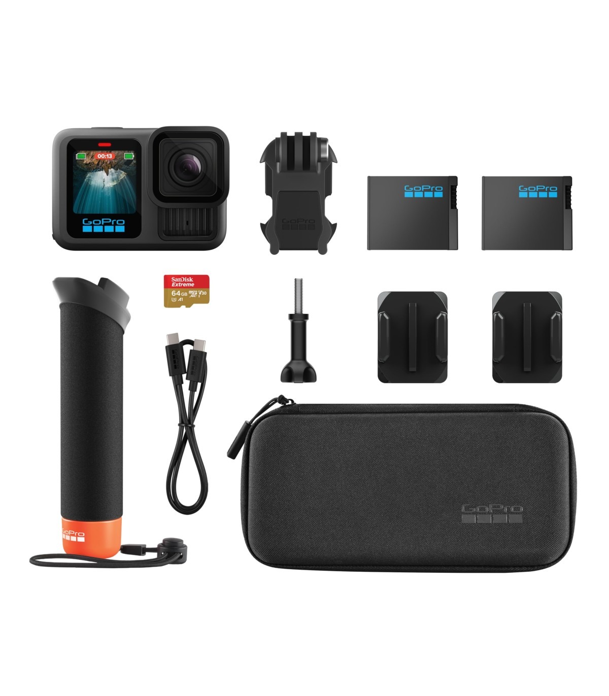 دوربین ورزشی گوپرو GoPro HERO 13 Black Special Bundle