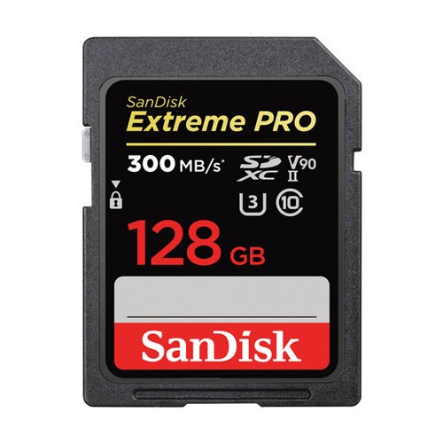 کارت حافظه SD 128GB سن دیسک مدل Extreme PRO 300MB/s