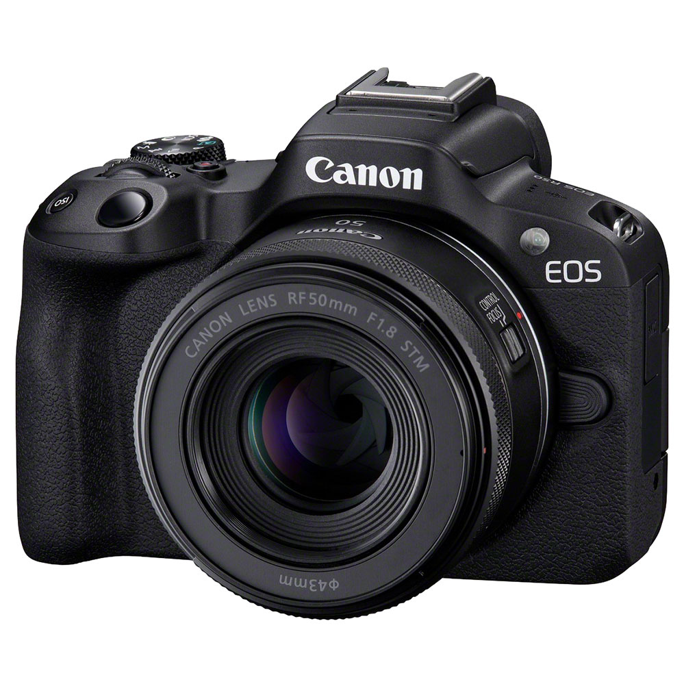 دوربین بدون آینه کانن EOS R50 به همراه لنز RF 50mm f/1.8 STM