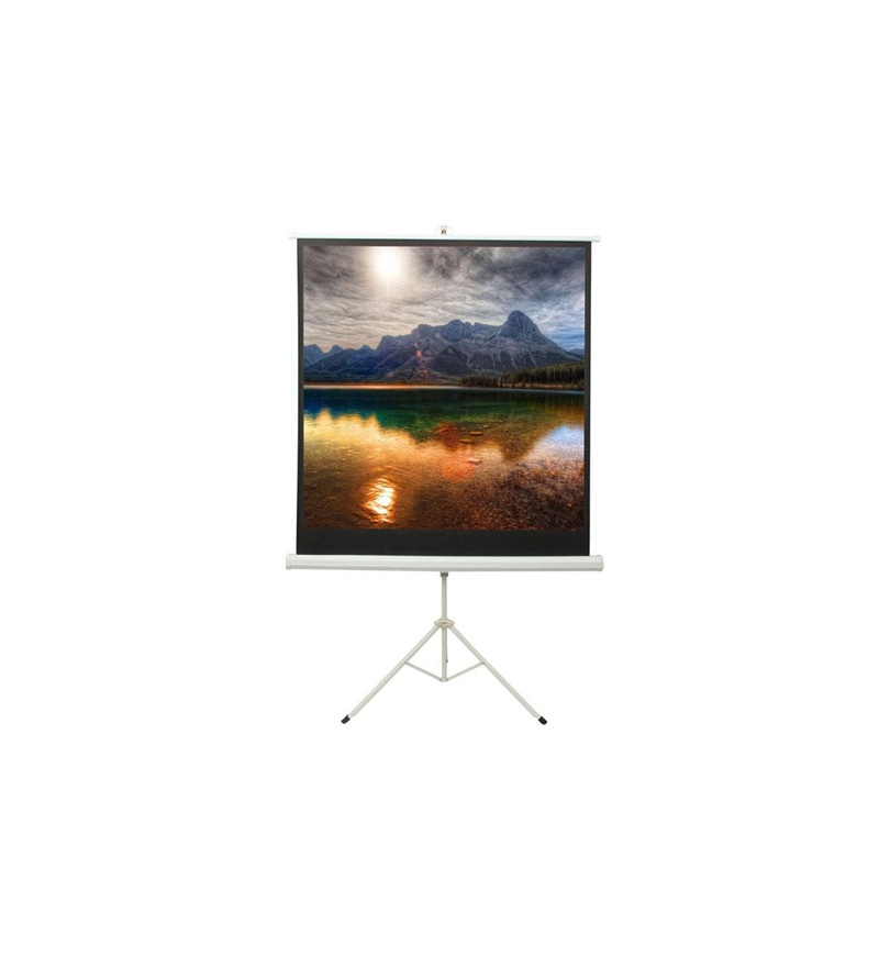 پرده نمایش پایه دار پروژکتور سایز 180x180cm