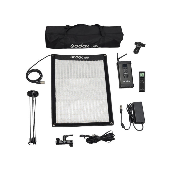 نور LED منعطف مدل Godox FL100 سایز 40x60