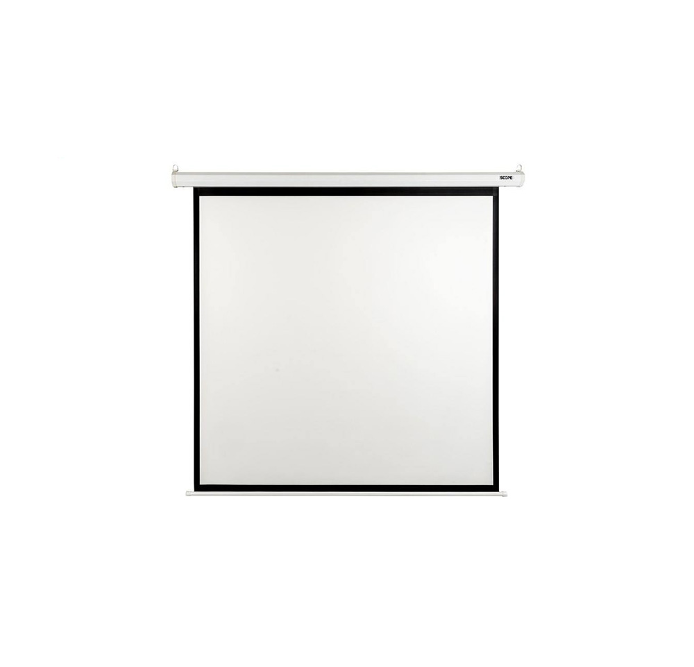 پرده نمایش برقی پروژکتور سایز 200x200cm