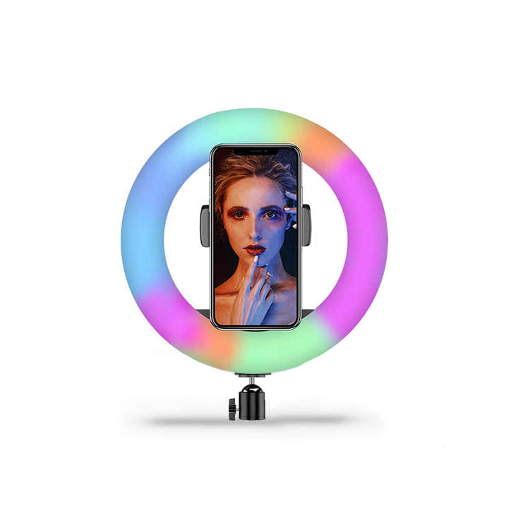 رينگ لايت RGB مدل MJ20 (سایز 8 اینچ)
