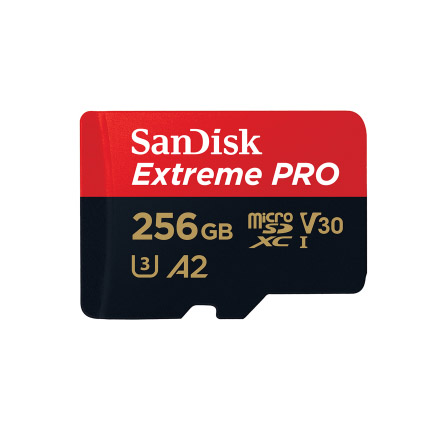 کارت حافظه microSDXC سن دیسک مدل Extreme PRO کلاس A2 استاندارد UHS-I U3 سرعت 170MBs ظرفیت 256 گیگابایت