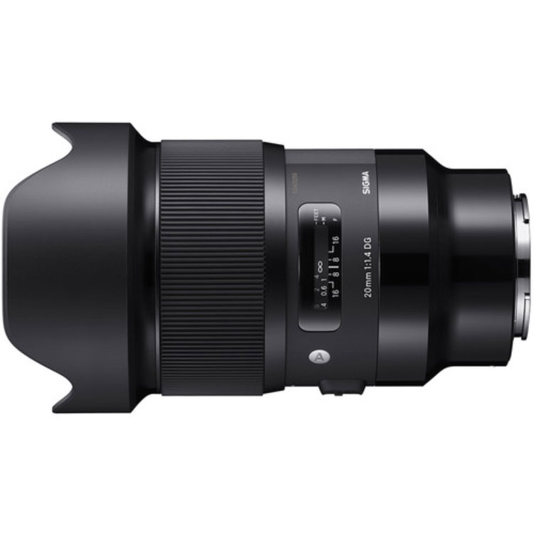 لنز Sigma 20mm f1.4 DG HSM Art for SONY (کارکرده)