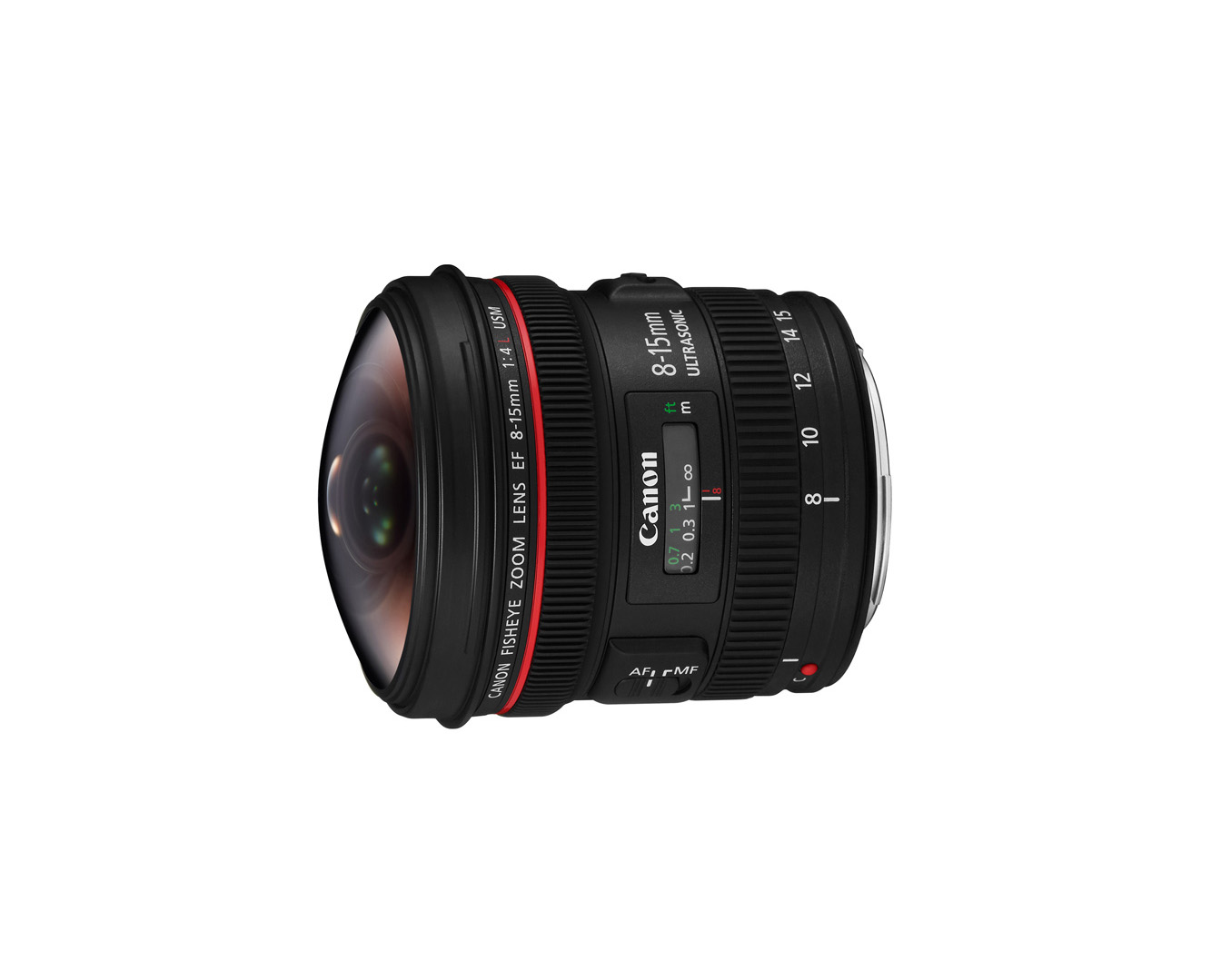 لنز Canon EF 8-15mm f/4 L USM Fisheye (دست دوم)