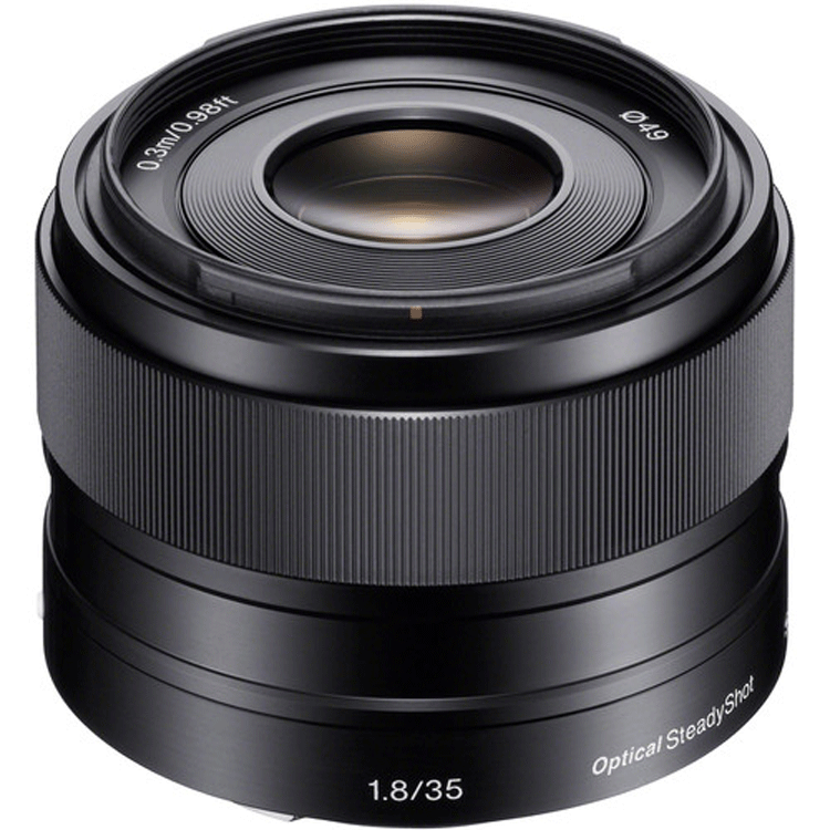 لنز سونی Sony E 35mm f/1.8 OSS (دست دوم)