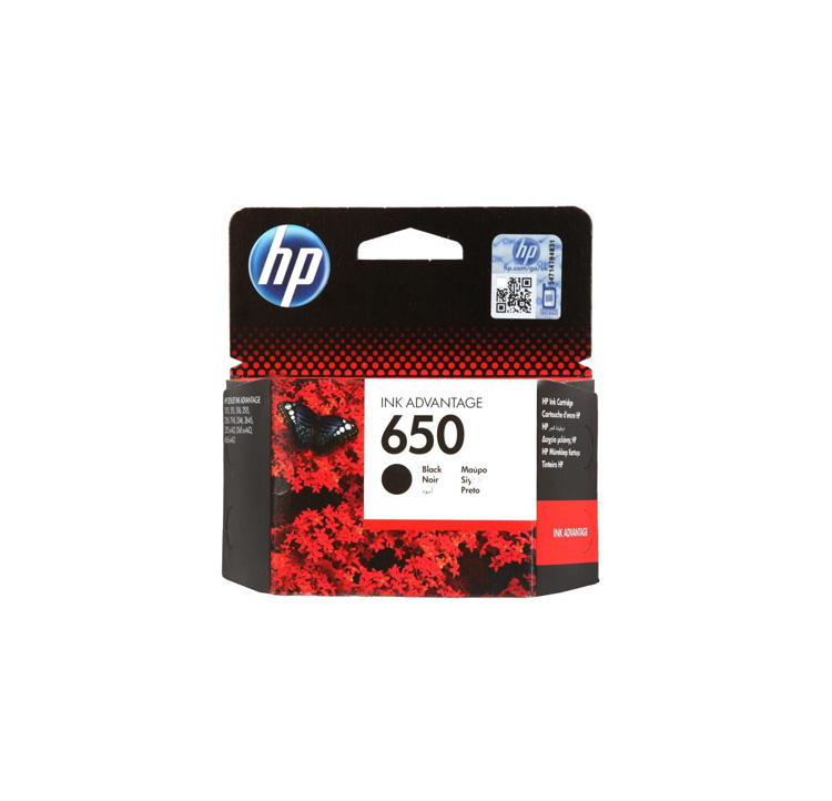کارتریج جوهرافشان اچ پی مشکی HP 650 Black