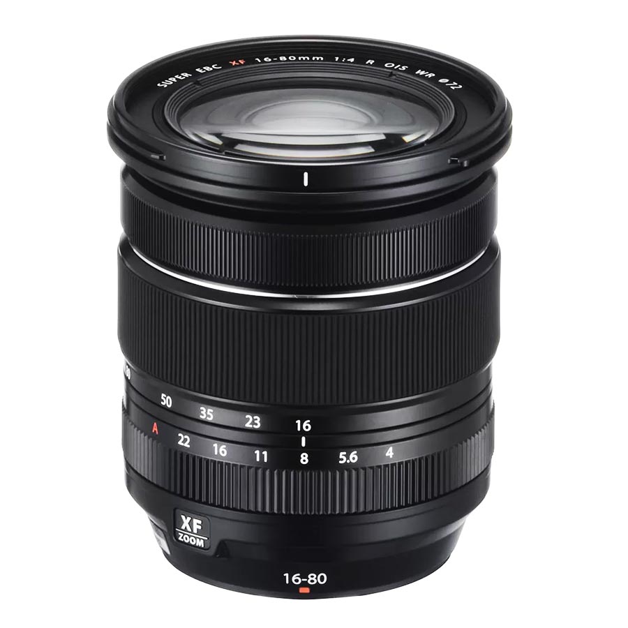 لنز فوجی فیلم مدل FUJIFILM XF 16-80mm f/4 R OIS WR Lens