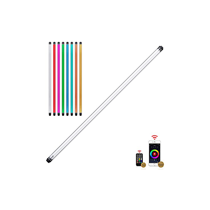نور باتومی 360 درجه ضدآب مدل LUXCEO P120 RGB