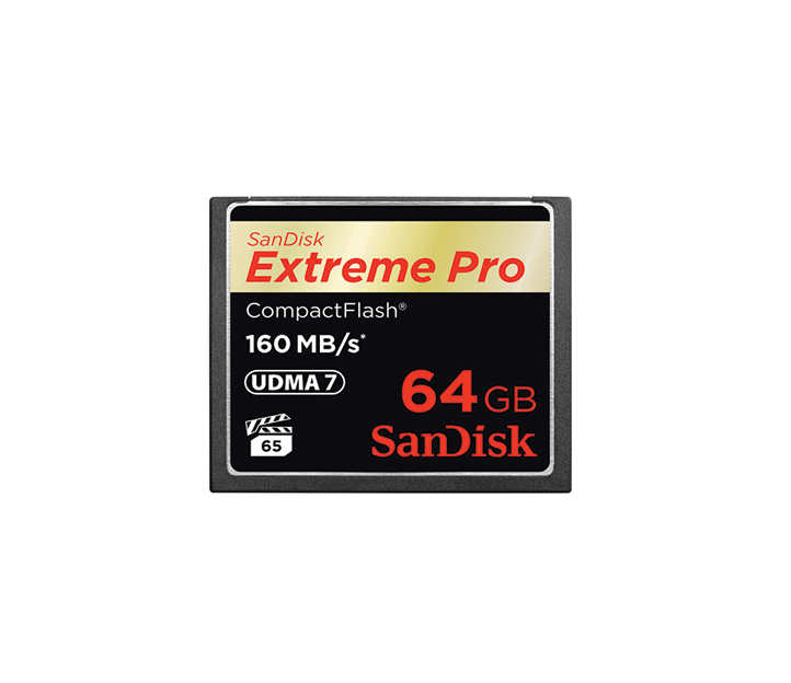 کارت حافظه CF 64GB سن دیسک مدل Extreme 160MB/s