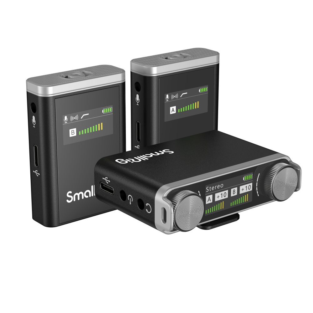 کیت میکروفن بی‌سیم دوتایی مدل SmallRig Forevala W60