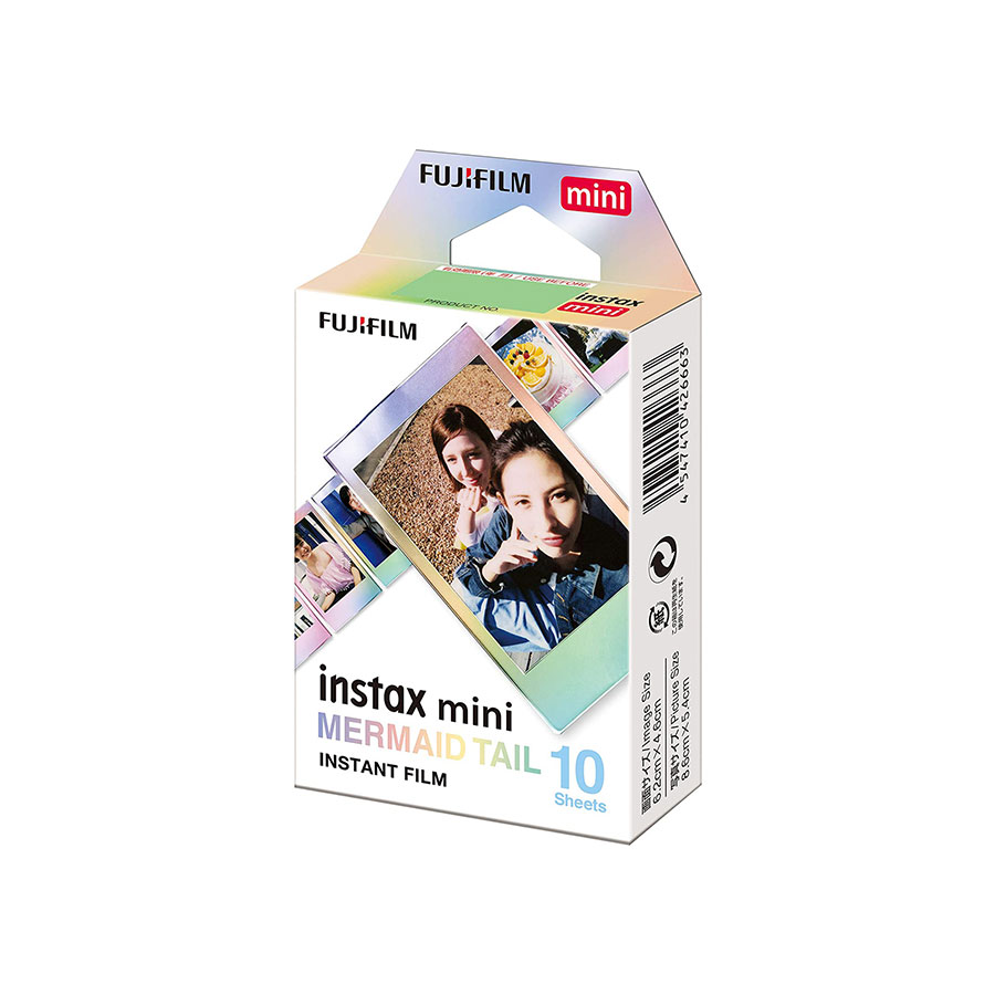 کاغذ عکس فوجی‌فیلم instax mini مدل Mermaid Tail