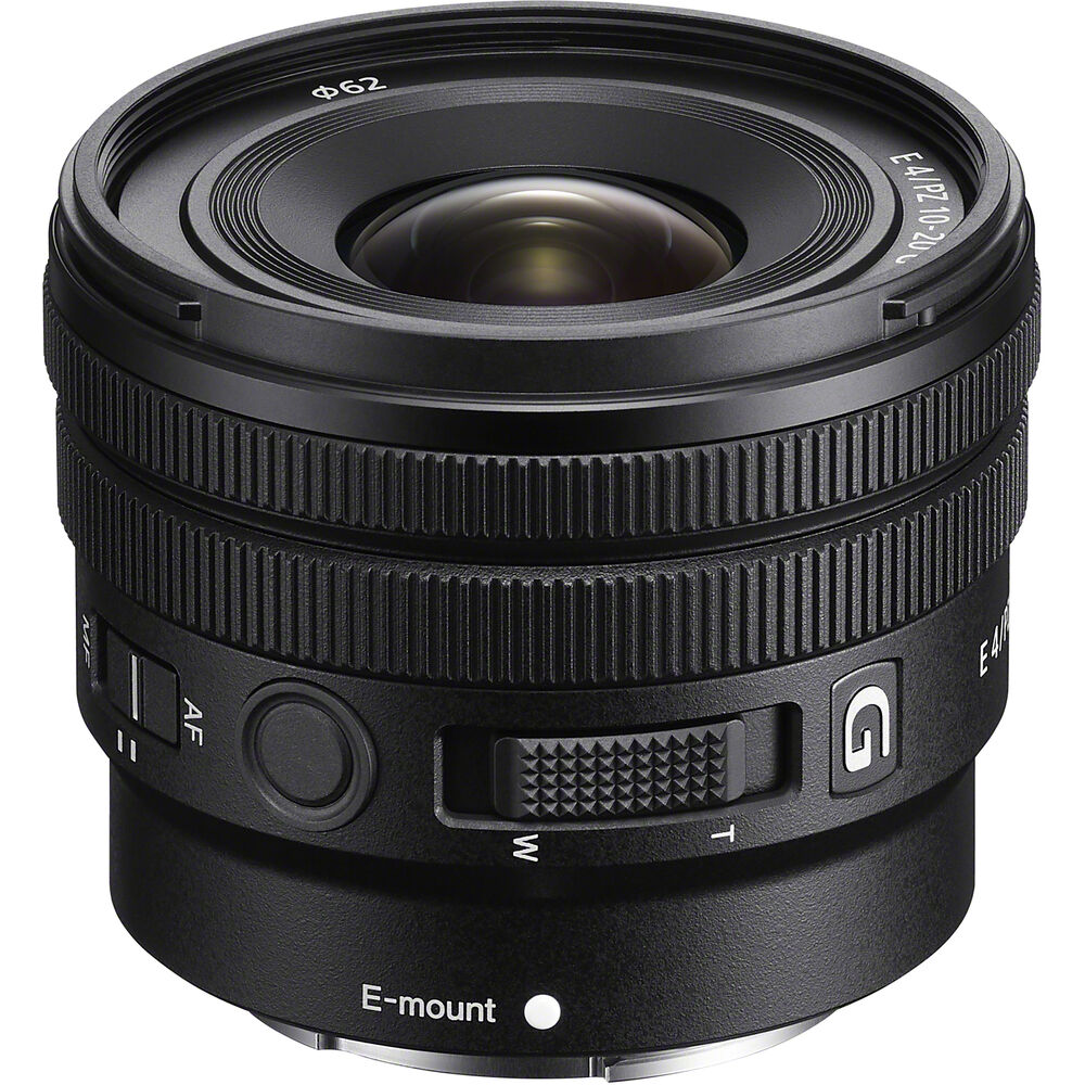 لنز سونی Sony E 10-20mm f/4 PZ G