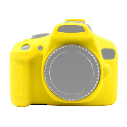 کاور سیلیکونی دوربین کانن EOS 2000D (زرد)