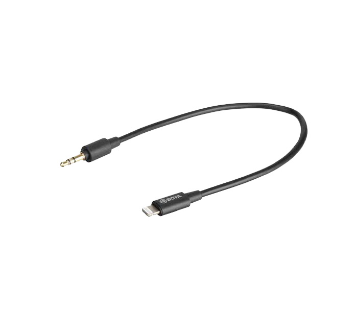 تبدیل فیش 3.5mm به فیش لایتنینگ مدل بویا BOYA BY-K1