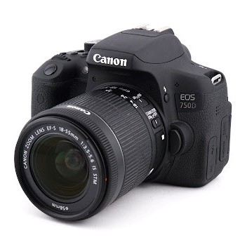 دوربین کانن EOS 750D + 18-55mm (دست دوم)