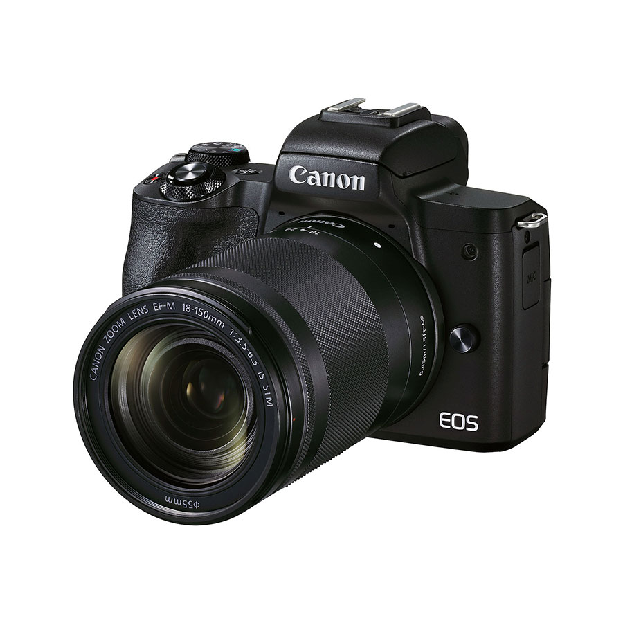 دوربین بدون آینه کانن EOS M50 Mark II + 18-150mm (دست دوم)