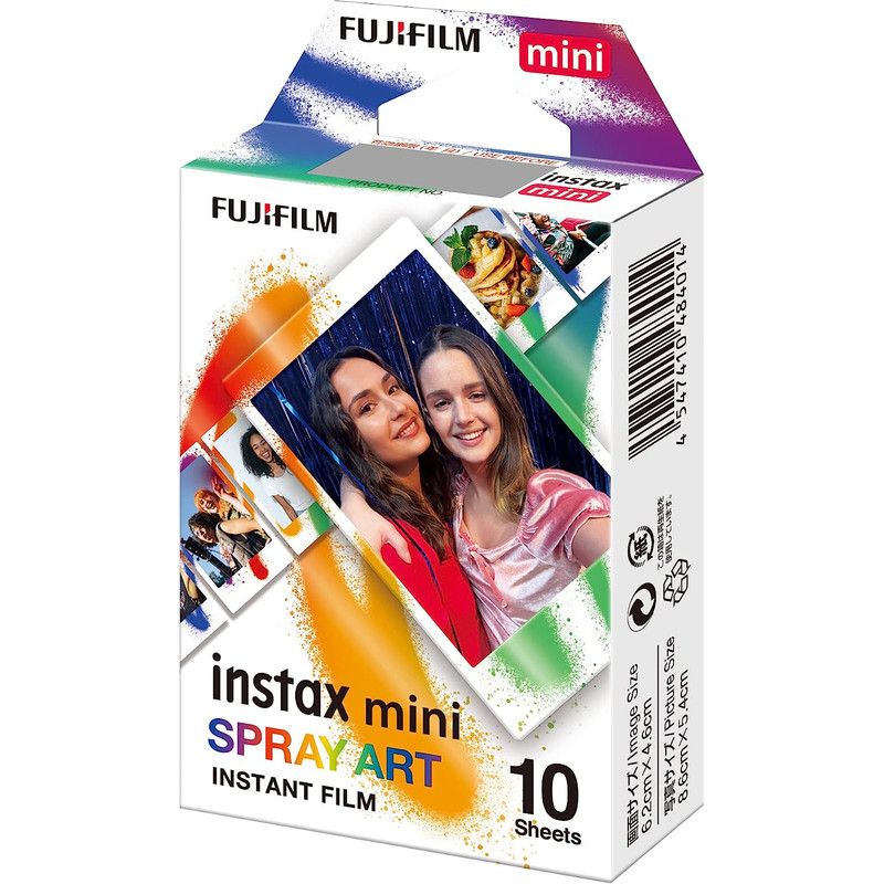 کاغذ عکس فوجی‌فیلم instax mini مدل Spray Art