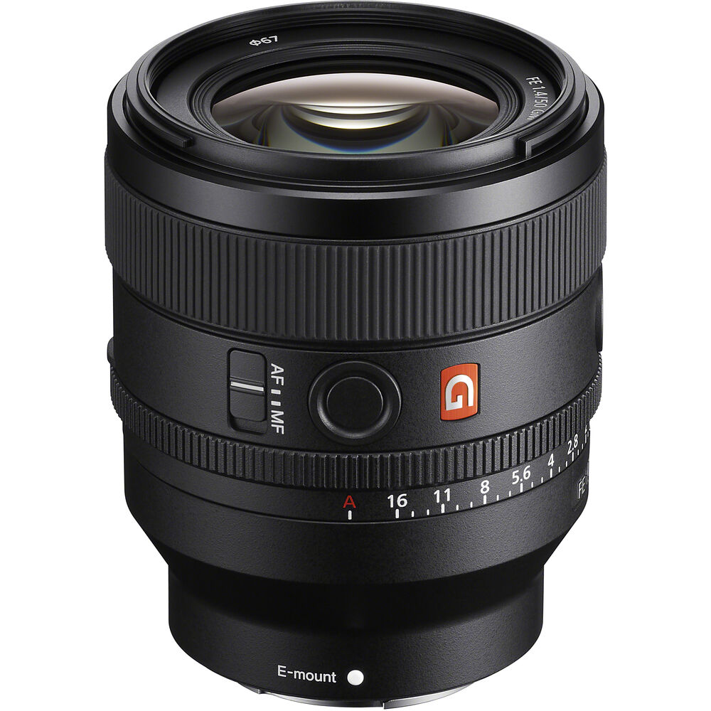 لنز سونی مدل FE 50mm f/1.4 GM (گارانتی همکارگستر)