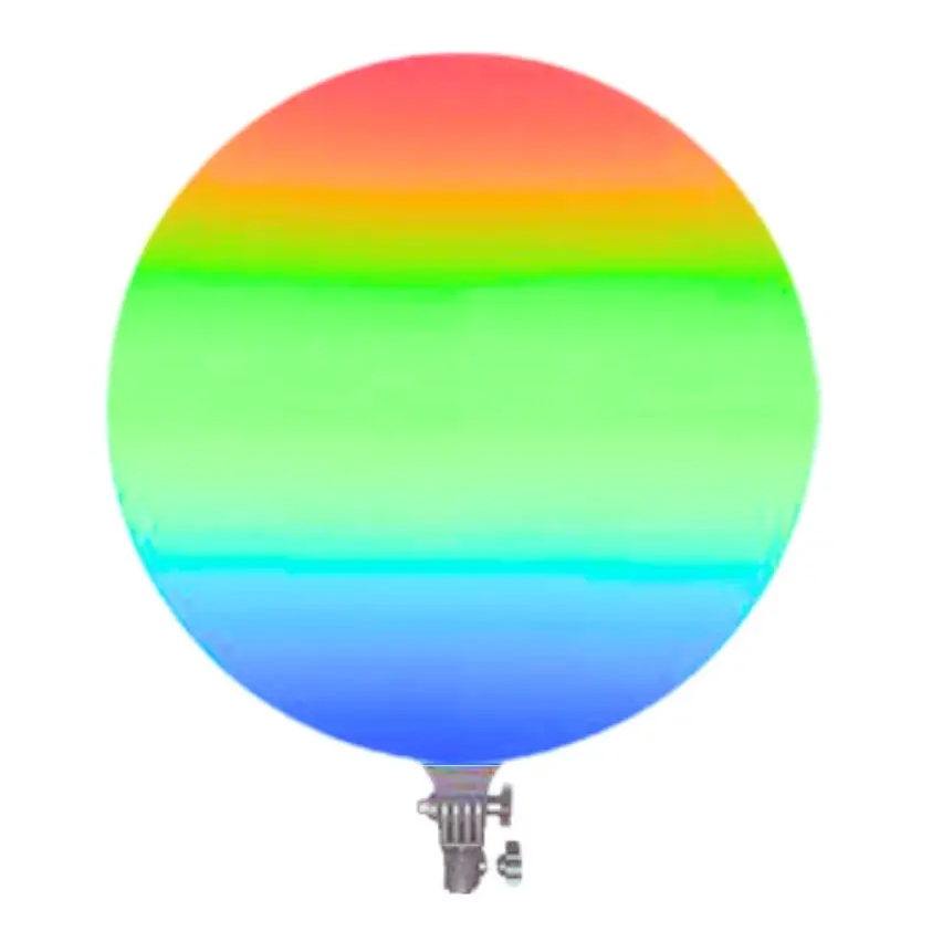 پنل دایره‌ای نور RGB مدل GS-330 (دارای پایه)