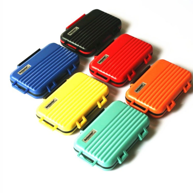 کیف محافظ کارت حافظه memory card case KH-6 yellow