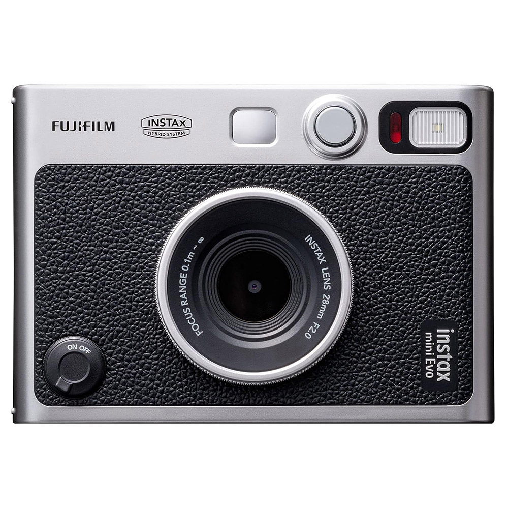 دوربین چاپ سریع نیمه دیجیتال FUJIFILM INSTAX MINI EVO (رنگ مشکی)