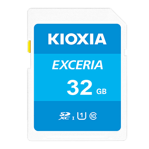 کارت حافظه SDXC کیوکسیا مدل EXCERIA سرعت 100MBps ظرفیت 32 گیگابایت