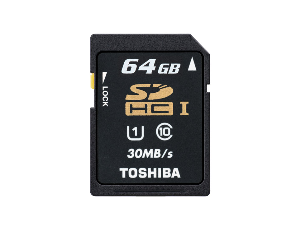 TOSHIBA SD 64GB UHS1 Class 10