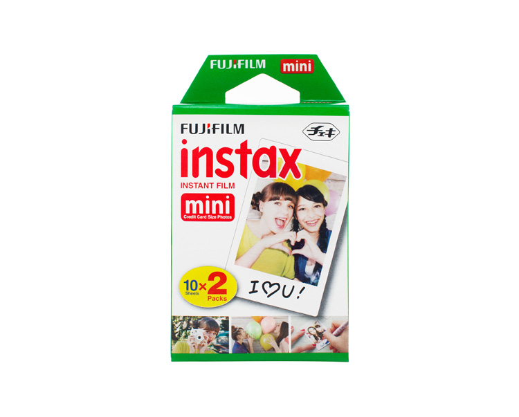 فیلم دوربین instax mini طرح ساده (دو بسته ده‌تایی)