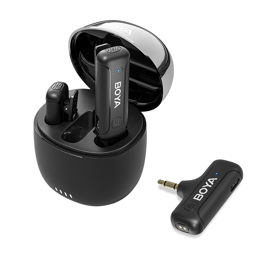 کیت میکروفن بی‌سیم حرفه‌ای BOYA BY-WM3T-M2
