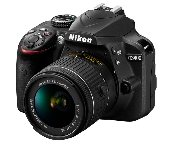 دوربین نیکون D3400 + AF-P 18-55mm VR