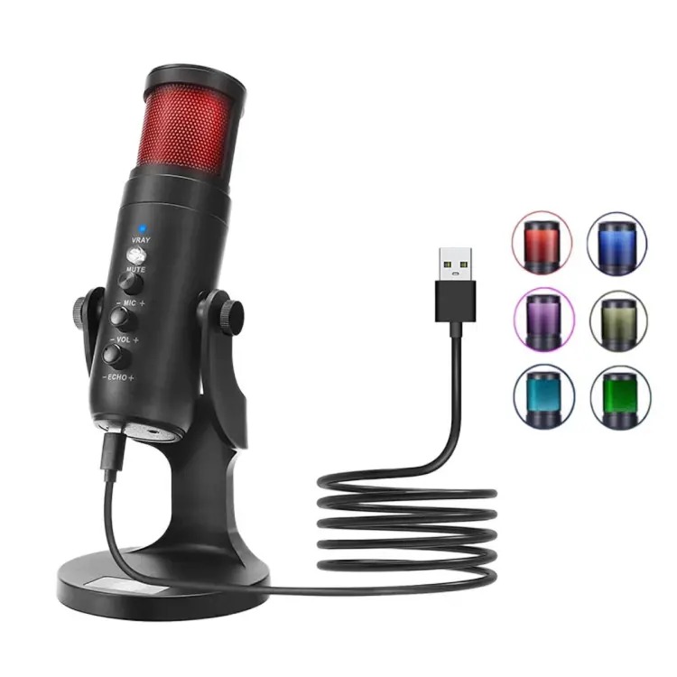 میکروفون USB حرفه ای Jmary MC-PW9 RGB