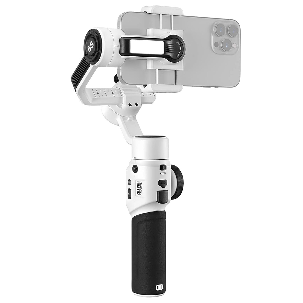 گیمبال موبایلی Zhiyun Smooth 5S (استاندارد/سفید)
