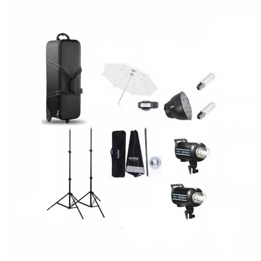 کیت فلاش استودیویی Godox QS300II (دوتایی)