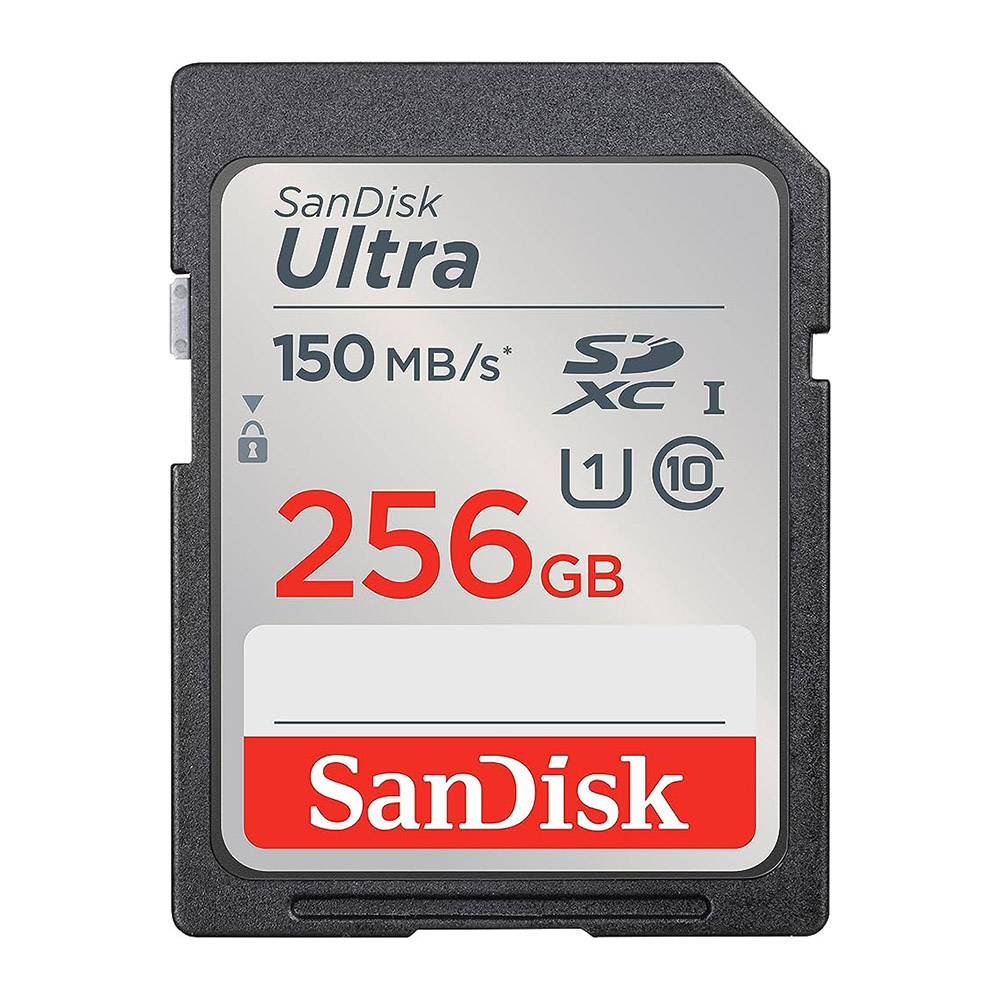 کارت حافظه SD 256GB سن دیسک مدل Ultra 150MB/s