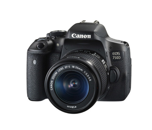 دوربین کانن EOS 750D + 18-55mm (دست دوم)