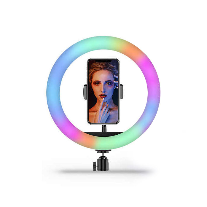 رينگ لايت RGB مدل MJ26 (سایز 10 اینچ)
