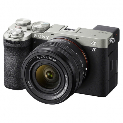 دوربین SONY Alpha a7C II + 28-60mm (نقره‌ای) گارانتی UBMS