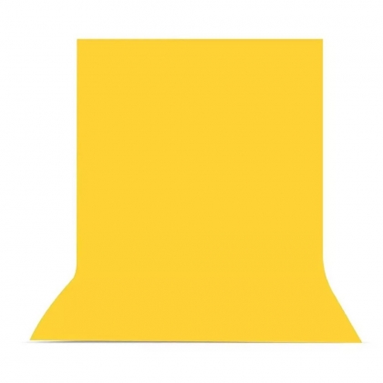 پرده زرد سایز 3x5 لوله پلاستیکی (فون شطرنجی)