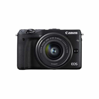دوربین بدون آینه کانن EOS M3 + 18-55mm (دست دوم)