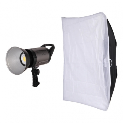 نور ثابت حرفه‌ای 220 وات مدل JSL-B011-220W (بهمراه سافت باکس 50x70 و سه پایه ایلکین180)