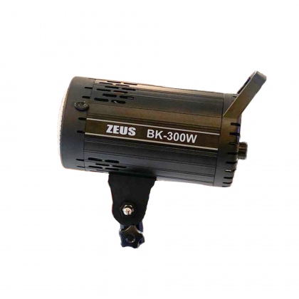 ویدیو لایت نور استودیویی ZEUS BK-300W همراه با سافت باکس 50*70 و پایه 180 ایلکین