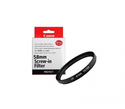 فیلتر محافظ canon 58mm
