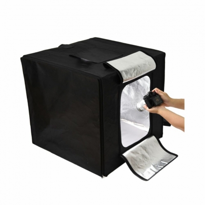 لایت باکس 50x50x50 سانتیمتری مدل SYP LSD50 (شدت و دمای رنگ نور متغیر)