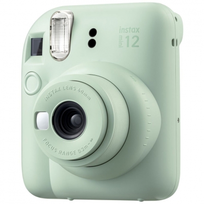 دوربين چاپ سريع فوجی فيلم FUJIFILM INSTAX MINI 12 سبز (نعنایی)